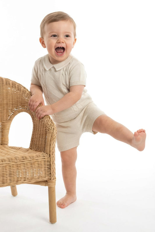 Luca Shorts Suit Natural