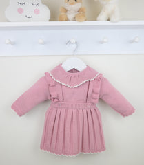 Caterina Pinafore Set Dusky Pink