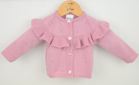 Aria Cardigan Dusky Pink
