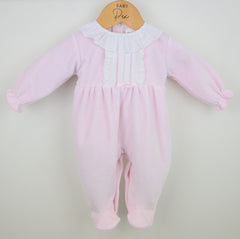 Hannah Sleepsuit Pink