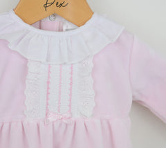 Hannah Sleepsuit Pink