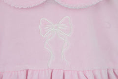 Hallie Romper Pink