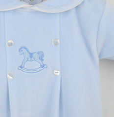 George Sleepsuit Blue