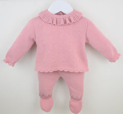 Carrie Trouser Suit Dusky Pink