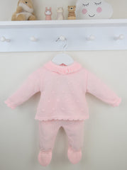 Carrie Trouser Suit Pink