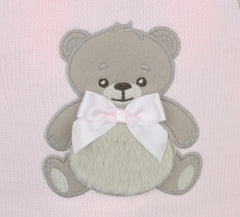 Girls Teddy Outfit Pink
