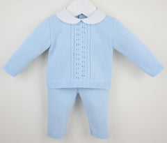 Marcus Trouser Suit Blue