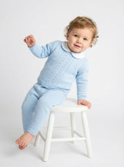 Marcus Trouser Suit Blue