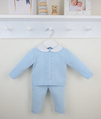 Marcus Trouser Suit Blue