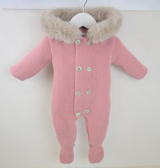 Sabrina Snowsuit Dusky Pink