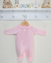 Classic Baby Sleepsuit Pink