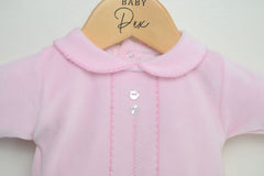 Classic Baby Sleepsuit Pink