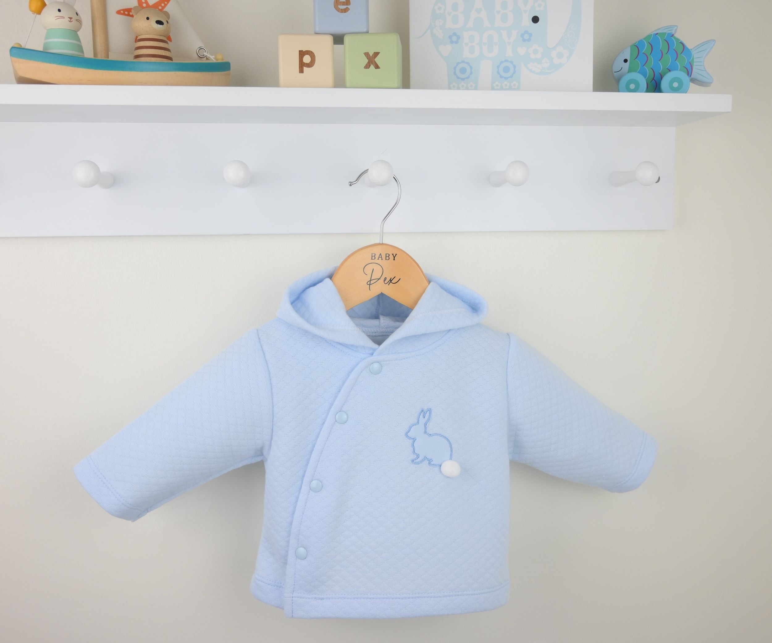 Bunny Pom Pom Jacket - Daydream Babywear