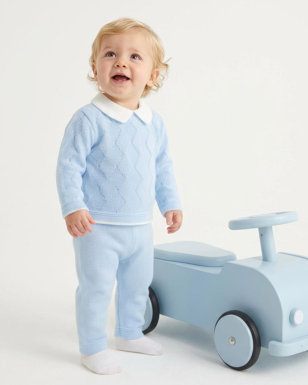 Benson Trouser Suit Blue