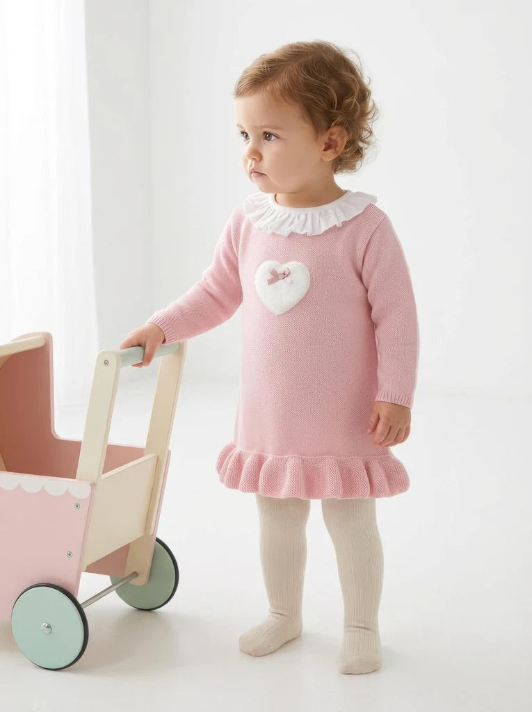Cecily Dress Dusky Pink