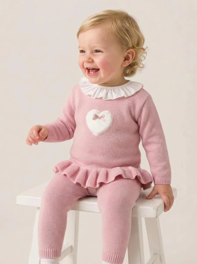 Cecily Trouser Suit Dusky Pink