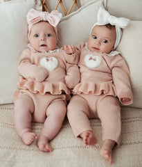 Cecily Pants Suit Dusky Pink