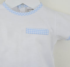 Gingham Shorts Suit