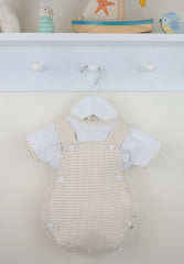 Gingham Suit Natural