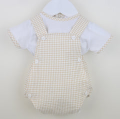Gingham Suit Natural