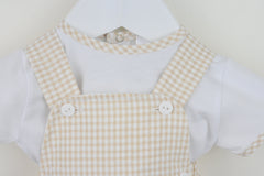 Gingham Suit Natural