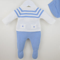 Calvin Suit Blue - Daydream Babywear