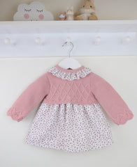 Leah Dress Dusky Pink