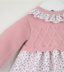 Leah Dress Dusky Pink