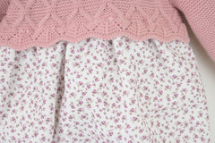 Leah Romper Dusky Pink