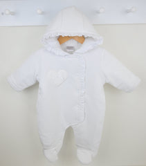 Bethany Snowsuit White