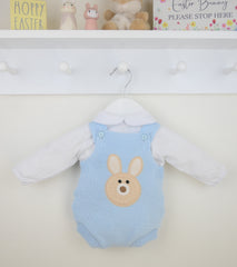 Boys Bunny Outfit Pale Blue