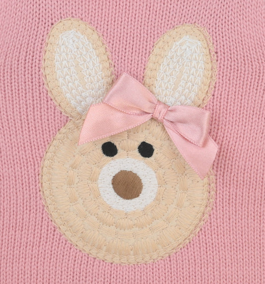 Girls Bunny Outfit Dusky Pink