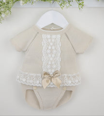 Lara Pants Suit Natural