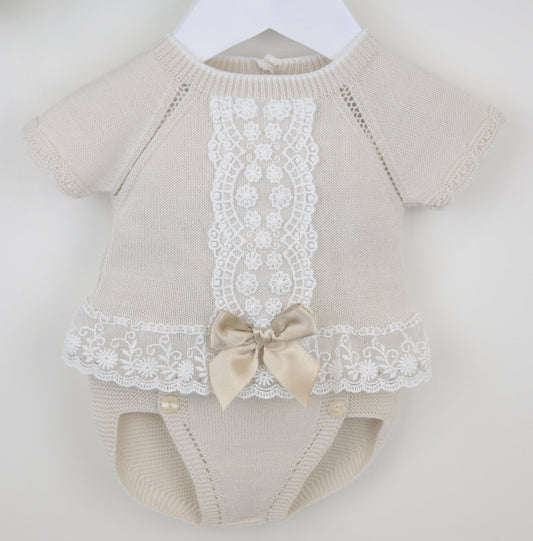 Lara Pants Suit Natural