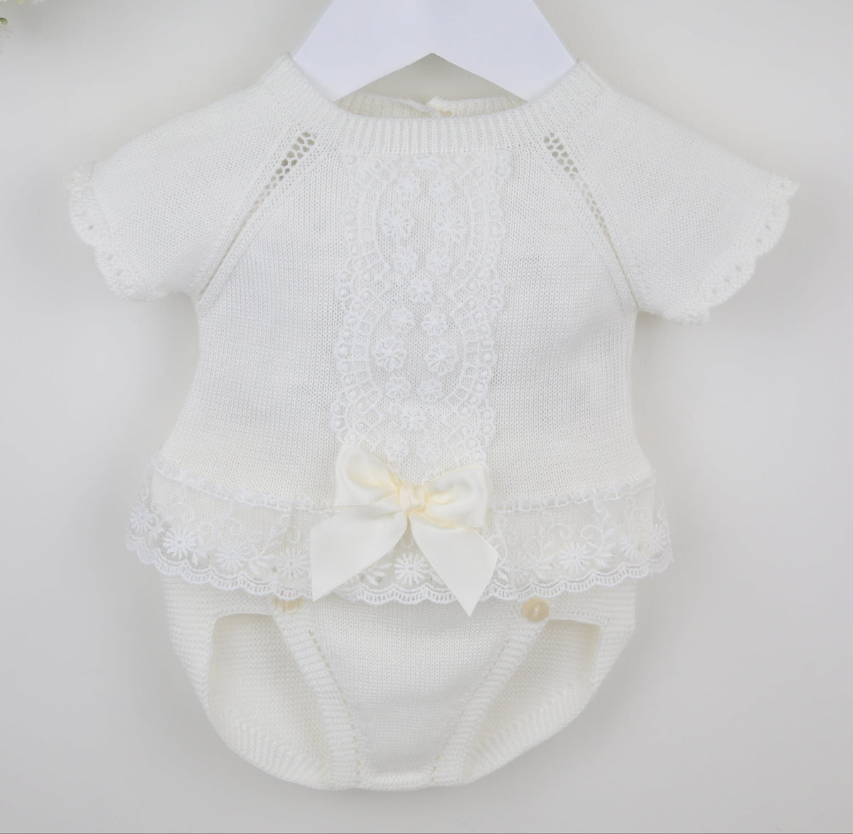 Lara Pants Suit Ivory