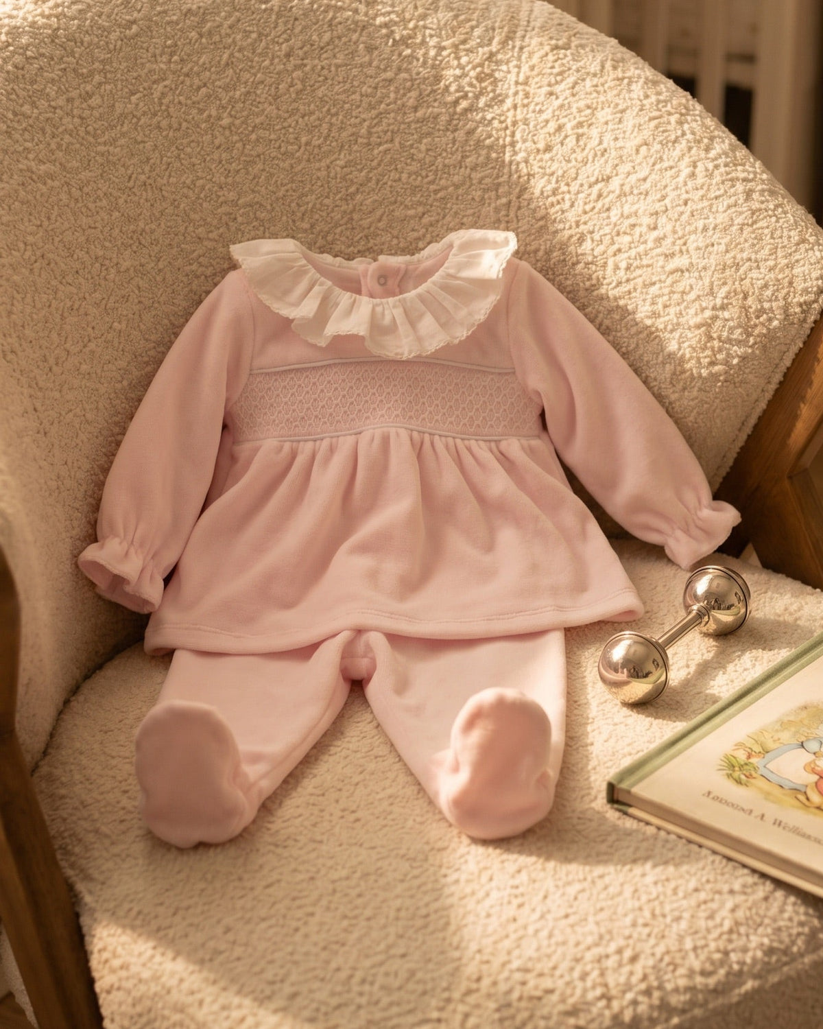 Evie Baby Pyjamas Pink