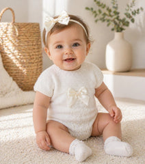Lara Romper Ivory