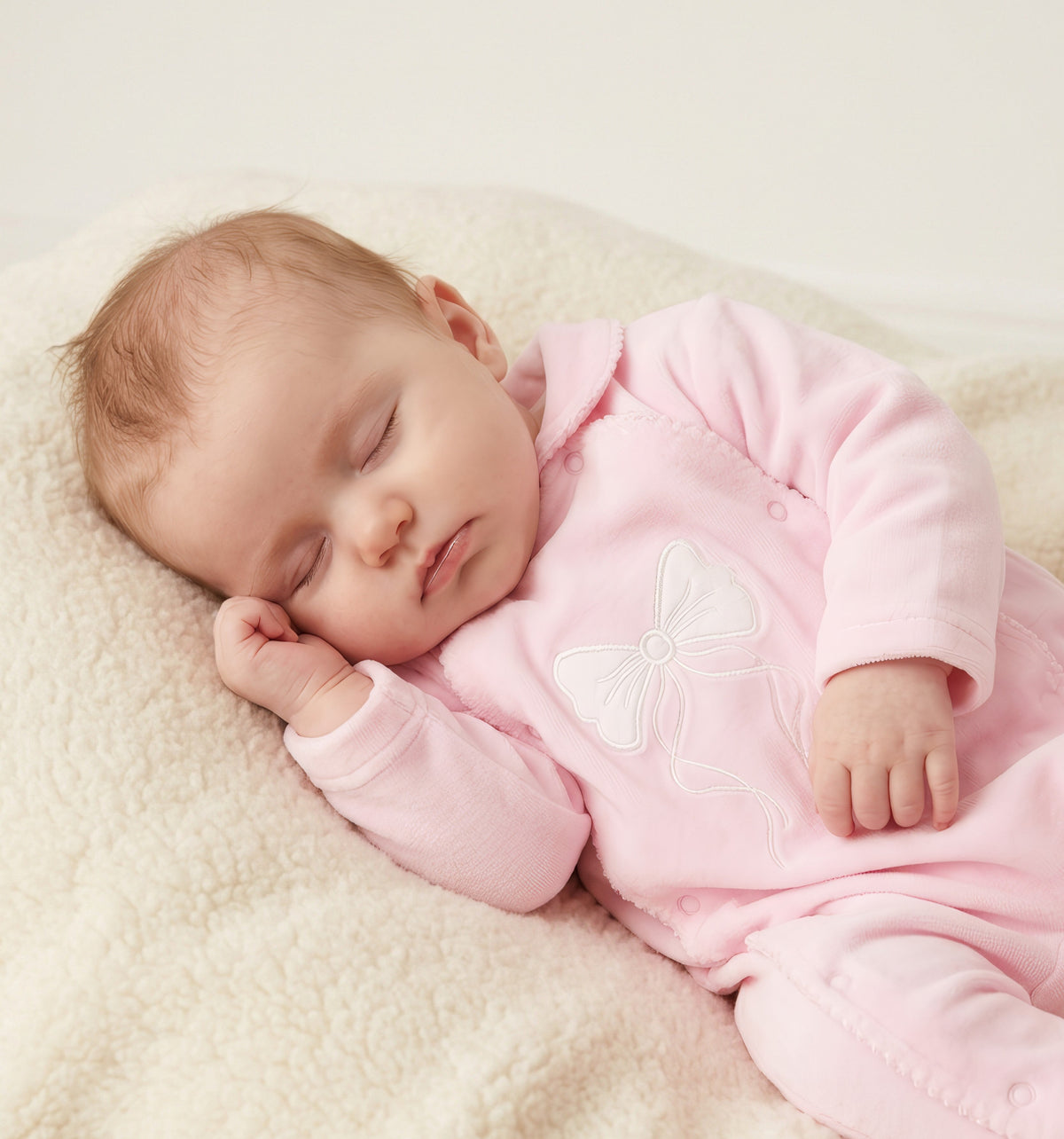 Hallie Sleepsuit Pink