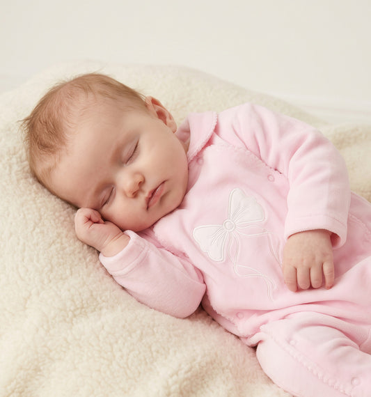 Hallie Sleepsuit Pink