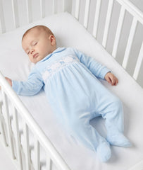 Rocking Horse Sleepsuit Blue