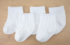 Baby Socks White 5 Pack