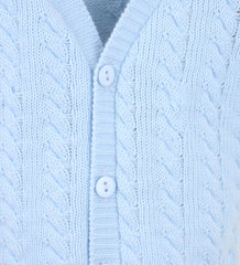 Sawyer Baby Cardigan Blue