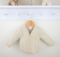 Sawyer Baby Cardigan Natural
