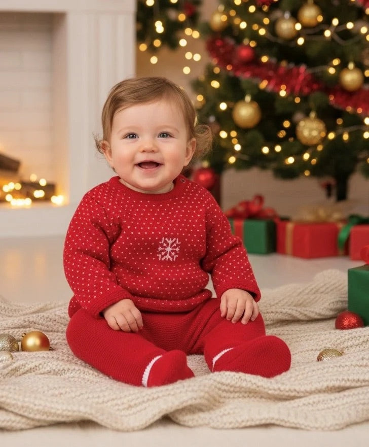 Snowflake Suit Red