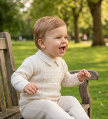 Thomas Trouser Suit Natural