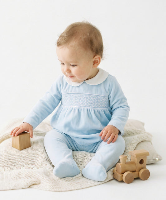 Albert Baby Pyjamas Blue
