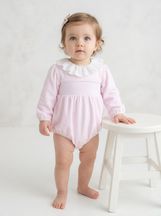 Evie Romper Pink