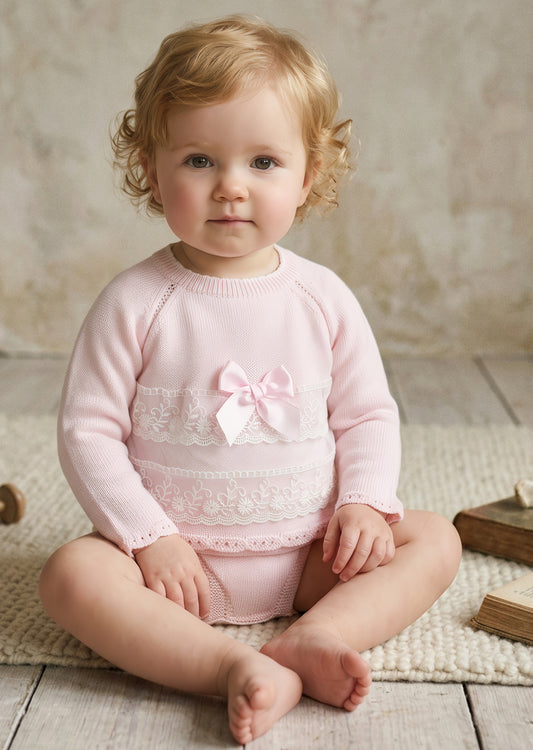 Arianna Pants Suit Pink